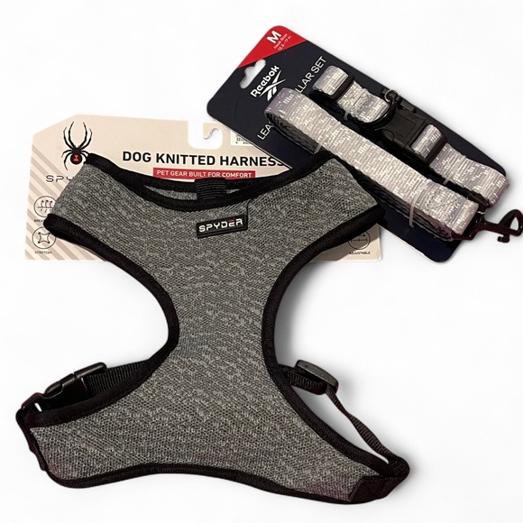 Spyder Black and Gray Dog Harness - Picture 1 of 4